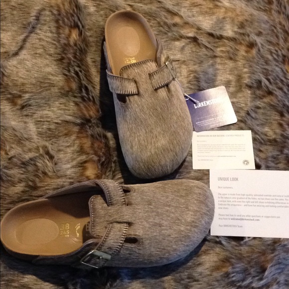 birkenstock boston cowhide